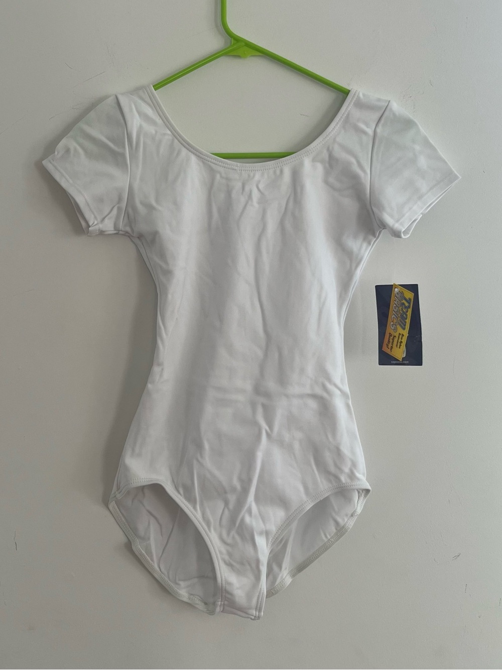 NWT Capezio Team Basics Short Sleeve Leotard